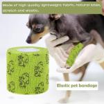 24pcs Colorful Vet Wrap Bandages for Dogs