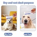 3-Pack Cat Grooming Brushes for Short Haired Cats