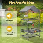 Extra Large Rolling Bird Cage for Parrots