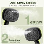 Pecute Self-Cleaning Cat Steam Brush with Water Spray