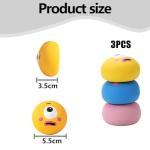 3 Pack Squeaky Dog Balls for Small Pets