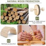 Natural Wooden Chew Toys for Small Pets