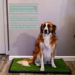 Portable Dog Toilet with Fake Grass 51x63.5 cm