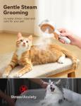 Grooming Steam Brush for Dogs and Cats