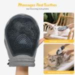Double-Sided Pet Grooming Gloves for Dogs and Cats
