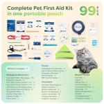 KeepGoing Pet First Aid Kit for Cats and Dogs