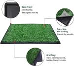 Portable Dog Toilet with Fake Grass 51x63.5 cm