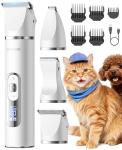oneisall Cordless Cat Clippers with LCD Display