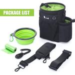 Pecute Large Dog Treat Pouch with Water Bottle Holder