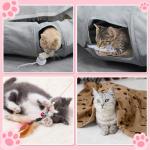 Interactive Cat Toys Set with Tunnel and Balls