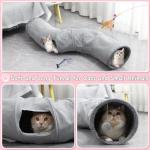 Interactive Cat Toys Set with Tunnel and Balls