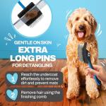 Slicker Dog Brush for Tangle-Free Grooming