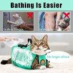 AWOOF Adjustable Grooming Bathing Bag for Cats