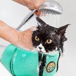 AWOOF Adjustable Grooming Bathing Bag for Cats