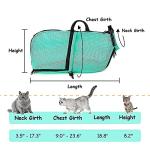 AWOOF Adjustable Grooming Bathing Bag for Cats