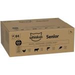 WHISKAS Senior Wet Cat Food Pouches - 84 Pack