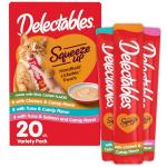 Delectables Catnip Lickable Treats Variety Pack