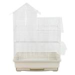 KCT Santiago Portable Bird Cage - Small White