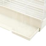 KCT Santiago Portable Bird Cage - Small White