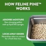 Feline Pine Platinum Cat Litter, 18lb