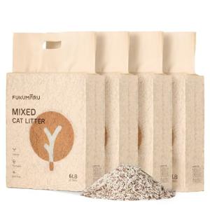 FUKUMARU Tofu Cat Litter, Odor-Control, Flushable