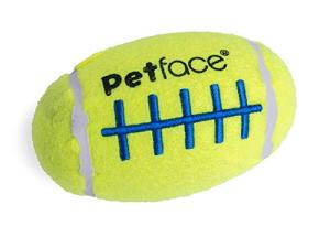 Petface Squeaky Tennis Ball Dog Toy