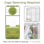 Automatic Bird Feeder with Perch for Birds