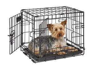 MidWest Double Door 18-Inch Dog Crate with Accessories