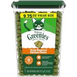 Greenies Cat Dental Treats, Chicken Flavor, 9.75 oz