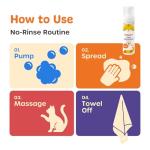 PAWY No-Rinse Cat Shampoo with Honey Extract