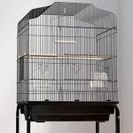 PawHut Bird Cage with Stand and Wheels
