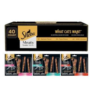 Sheba Meaty Tender Cat Treats Variety Pack