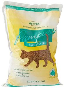 Pettex Pampuss Cat Litter, Woodbase, 5 Liters