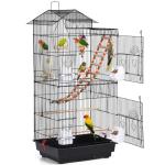 Large 39-inch Parrot Bird Cage with Toys