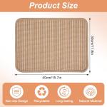 Sisal Rabbit Scratching Pad for Claw Care