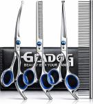 5-in-1 Dog Grooming Scissors Set with Safety Tips
