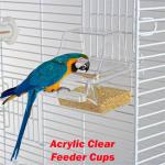 Large 38-Inch Double Roof Bird House Cage