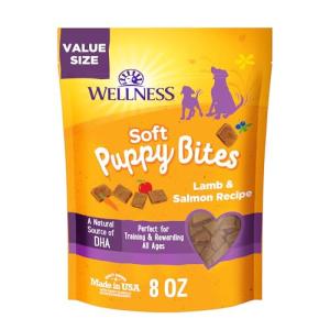 Natural Grain-Free Soft Puppy Treats with Lamb & Salmon