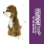 Bark Buddies Sloth Squeaky Plush Dog Toy