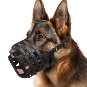 Humane Adjustable Dog Muzzle for Medium Large Dogs