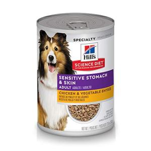 Hill's Sensitive Stomach Wet Dog Food, Chicken Loaf