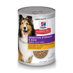 Hill's Sensitive Stomach Wet Dog Food, Chicken Loaf