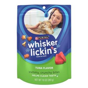 Whisker Lickin's Crunchy Tuna Cat Treats, 4-Pack