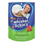 Whisker Lickin's Crunchy Tuna Cat Treats, 4-Pack