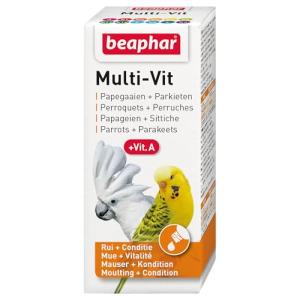 Beaphar Vitamins for Parrots and Parakeets, 20 ml