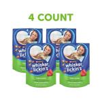 Whisker Lickin's Crunchy Tuna Cat Treats, 4-Pack