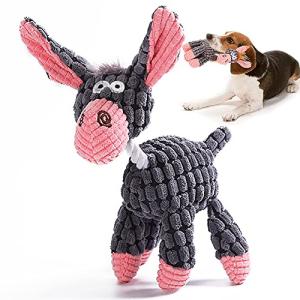 Plush Squeaky Donkey Toy for Dogs