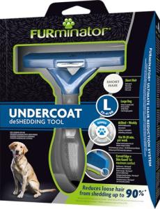 FURminator deShedding Tool for Large Short-Haired Dogs