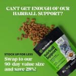 Cat Hairball Relief Chews with Vitamins, Chicken