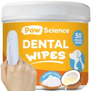 Paw Science Dog and Cat Dental Wipes